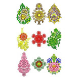 Applique Butta Design Bulk Download | 50 Designs