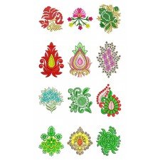 Applique Flat embroidary Design Bulk Download | 50 Designs