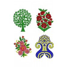 Applique Flower Design Bulk Download | 50 Designs