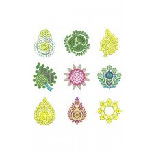 Applique Patch Butta Design Bulk Download | 50 Designs