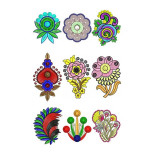 Applique Butta Design Bulk Download | 50 Designs