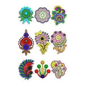 Applique Butta Design Bulk Download | 50 Designs