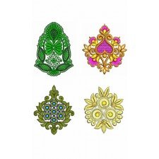 Applique Flower Design Bulk Download | 50 Designs