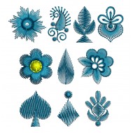 4 x 4 Embroidery Design Bundle By EmbDesignTube