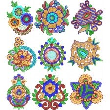 Patch Butta Design Bulk Download | 50 Designs