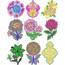 Patch Butta Design Bulk Download | 50 Designs