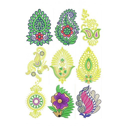Patch Butta Design Bulk Download | 50 Designs