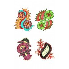Applique Colourful Patch Bulk Download | 50 Designs