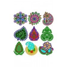 Patch Embroidary Design Bulk Download | 50 Designs