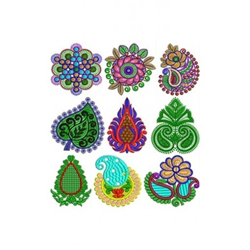 Patch Embroidary Design Bulk Download | 50 Designs