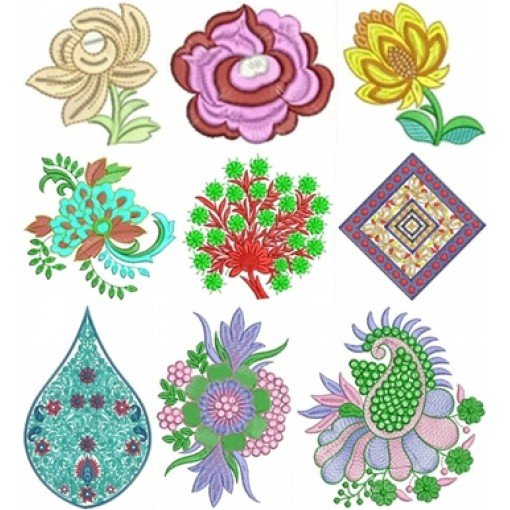 Patch Embroidary Design Bulk Download | 120 Designs