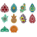 Applique Flower Design Bulk Download | 50 Designs