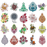 Applique Fentastic Design Bulk Download | 50 Designs