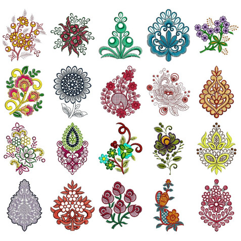 Applique Fentastic Design Bulk Download | 50 Designs