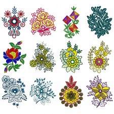 Applique Mandala Embroidary Design Bulk Download | 50 Designs