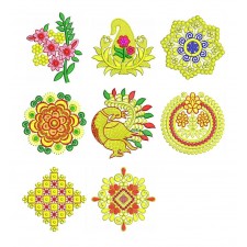 50 Applique Embroidery Designs | November 2020 Bulk Download