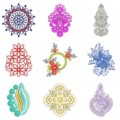 Buti machine embroidery 50 designs CI142AV