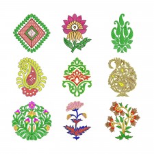 50 Applique Embroidery Designs | February 2020 Bulk Download
