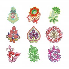 50 Applique Embroidery Designs | February 2020 Bulk Download