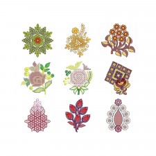 50 Applique Embroidery Designs | February 2020 Bulk Download
