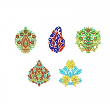 50 Applique Embroidery Designs | February 2020 Bulk Download