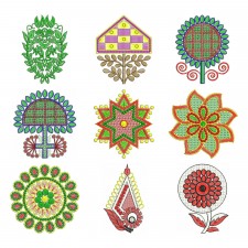 50 Applique Embroidery Designs | May 2020 Bulk Download