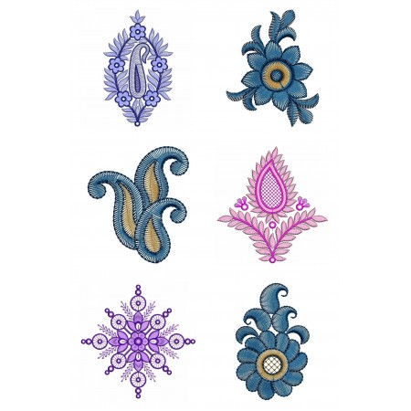 50 Applique Embroidery Designs | December 2020 Bulk Download