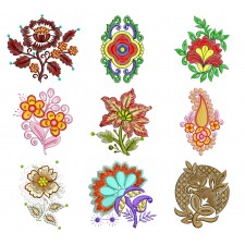 50 Applique Embroidery Designs | February 2021 Bulk Download