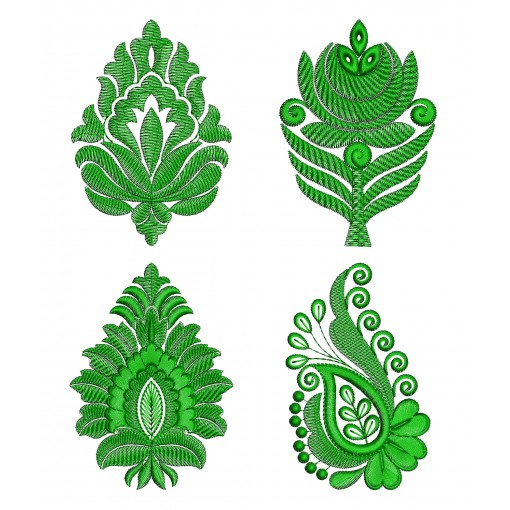 50 Applique Embroidery Designs | February 2021 Bulk Download