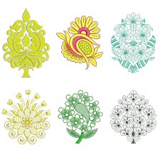 50 Applique Embroidery Designs | March 2021 Bulk Download