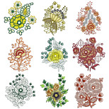 Applique Bulk Download | 50 Designs