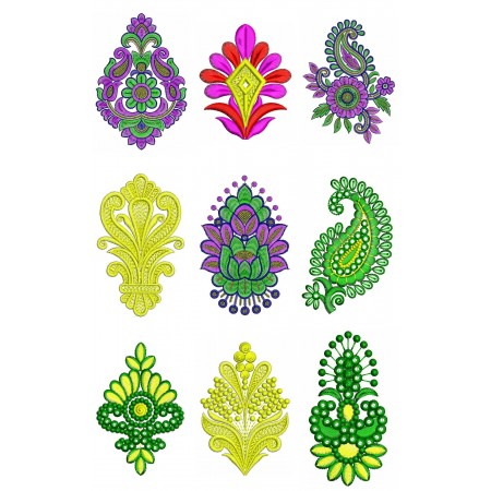 50 Applique Embroidery Designs | January 2021 Bulk Download