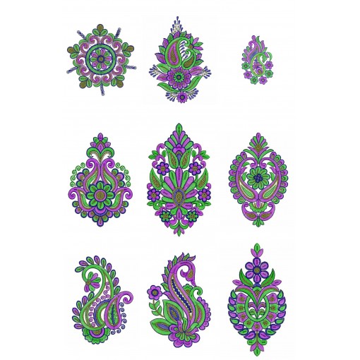 50 Applique Embroidery Designs | January 2021 Bulk Download