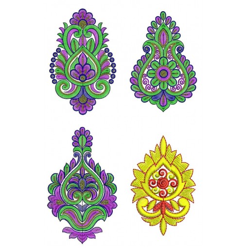 50 Applique Embroidery Designs | January 2021 Bulk Download