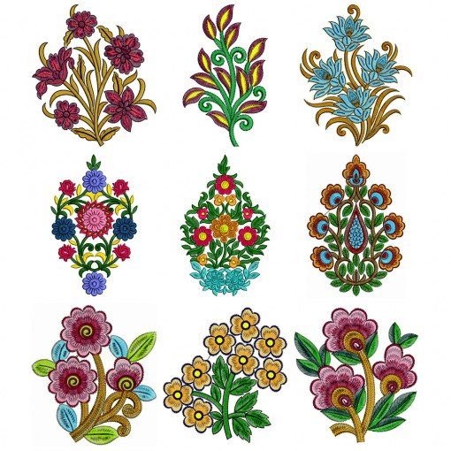 Applique Flower Design Download | 50 Designs Applique Flower Design Download | 50 Designs