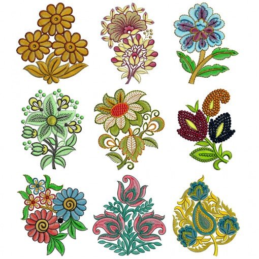 Applique Flower Design Download | 50 Designs Applique Flower Design Download | 50 Designs
