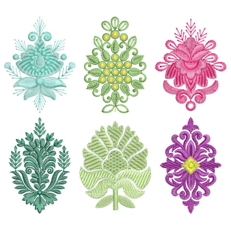 10 Applique Embroidery Designs | August 2021 Bulk Download Vol-1
