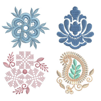 10 Applique Embroidery Designs | August 2021 Bulk Download Vol-2