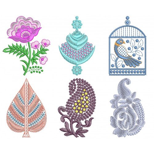 10 Applique Embroidery Designs | August 2021 Bulk Download Vol-4