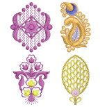 10 Applique Embroidery Designs | August 2021 Bulk Download Vol-3