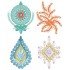 10 Applique Embroidery Designs | August 2021 Bulk Download Vol-4