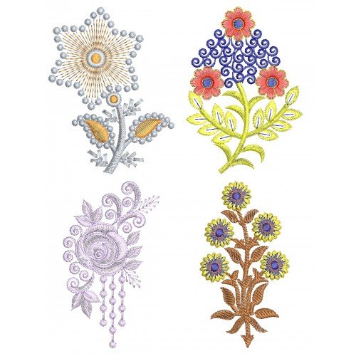 10 Applique Embroidery Designs | August 2021 Bulk Download Vol-5