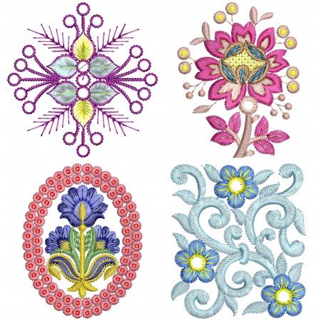 50 Applique Embroidery Designs | July 2021 Bulk Download