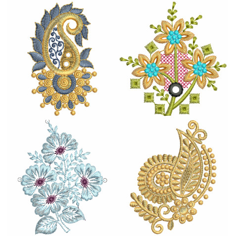 50 Applique Embroidery Designs | July 2021 Bulk Download