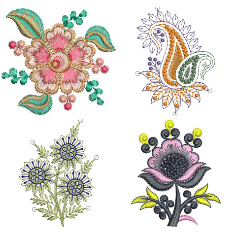 50 Applique Embroidery Designs | July 2021 Bulk Download