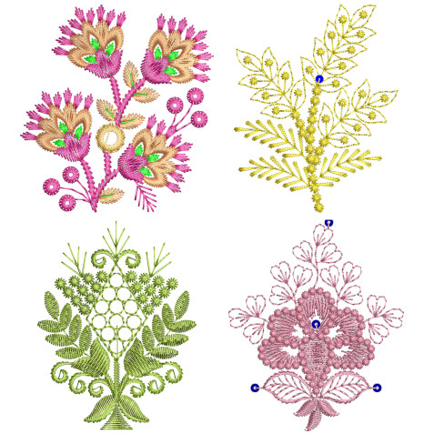 50 Applique Embroidery Designs | July 2021 Bulk Download