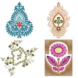 50 Applique Embroidery Designs | July 2021 Bulk Download