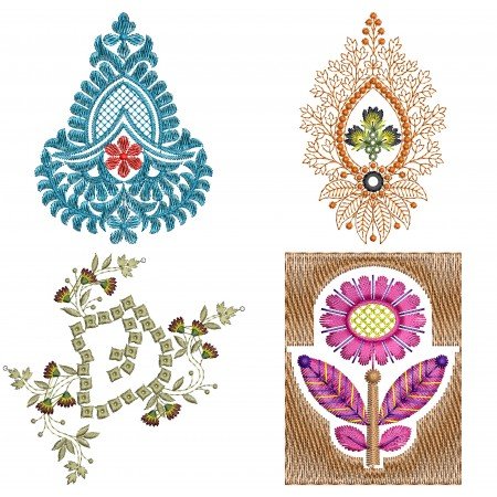 50 Applique Embroidery Designs | July 2021 Bulk Download