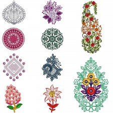 10 Applique Embroidery Designs | September 2021 VL-6 10 Applique Embroidery Designs | September 2021 VL-6