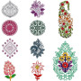 10 Applique Embroidery Designs | September 2021 VL-6